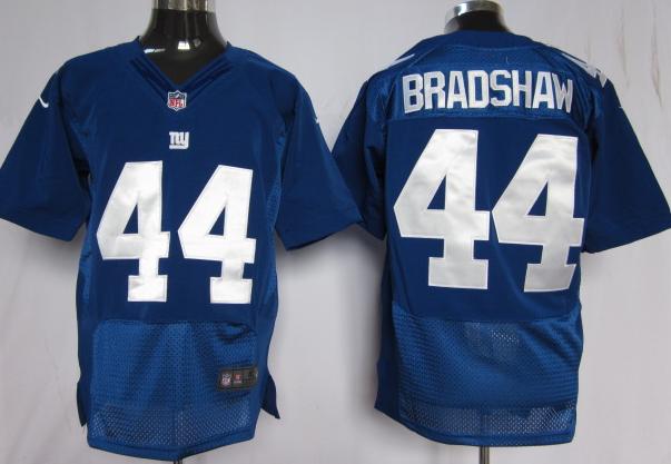 Nike New York Giants 44# Ahmad Bradshaw Blue Elite Nike NFL Jerseys Cheap