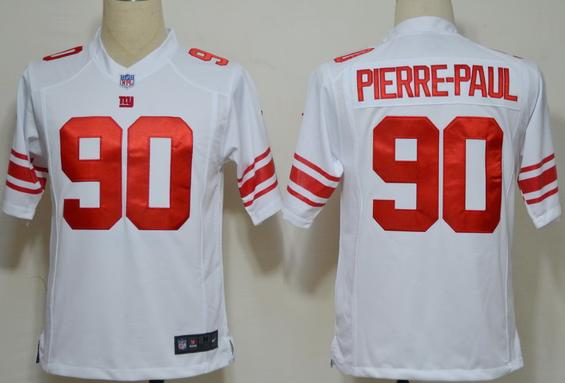 Nike New York Giants #90 Jason Pierre-Paul White Game Nike NFL Jerseys Cheap