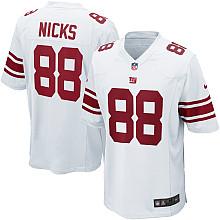 Nike New York Giants 88# Hakeem Nicks White Nike NFL Jerseys Cheap