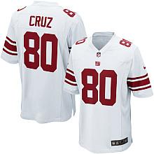 Nike New York Giants 80# Victor Cruz White Nike NFL Jerseys Cheap