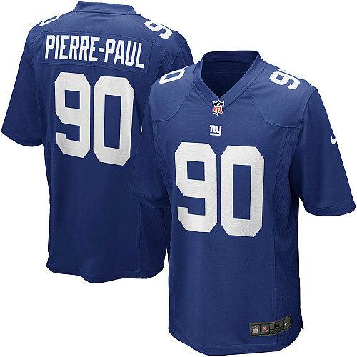 Nike New York Giants Jason Pierre-Paul Blue Nike NFL Jerseys Cheap