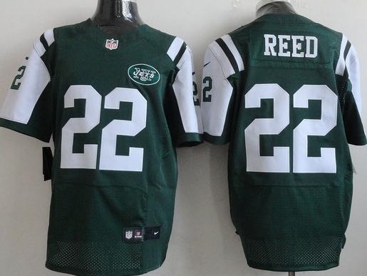 Nike New York Jets 22 Ed Reed Elite Green NFL Jerseys Cheap