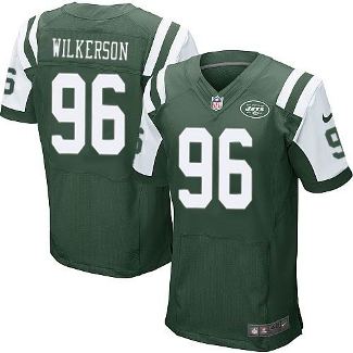 Nike New York Jets 96 Muhammad Wilkerson Elite Green NFL Jersey Cheap
