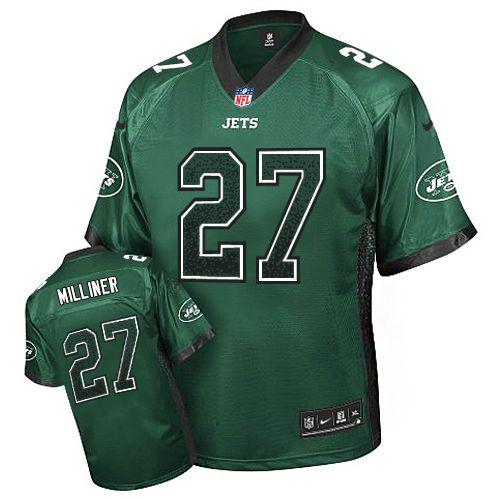 Nike New York Jets 27 Dee Milliner Green Drift Fashion Elite NFL Jerseys Cheap