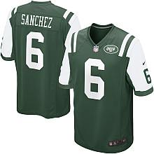 Nike New York Jets 6# Mark Sanchez Green Nike NFL Jerseys Cheap