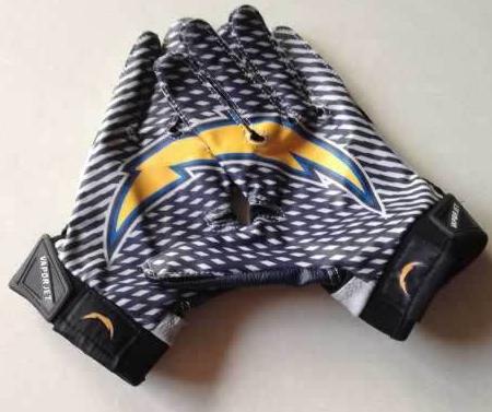 Nike San Diego Chargers NFL Gloves Cheap