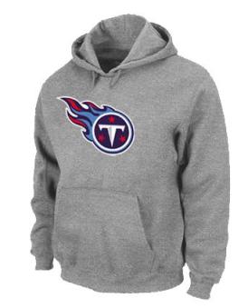 Tennessee Titans Logo Pullover Hoodie Grey Cheap