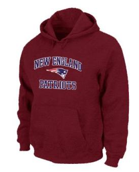 New England Patriots Heart & Soul Pullover Hoodie Red Cheap
