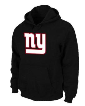 New York Giants Authentic Logo Pullover Hoodie black Cheap