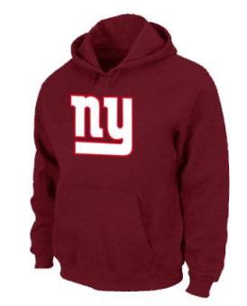 New York Giants Authentic Logo Pullover Hoodie RED Cheap