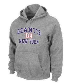 New York Giants Heart & Soul Pullover Hoodie Grey Cheap