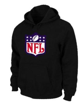NFL Logo Pullover Hoodie black Cheap
