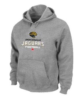 Jacksonville Jaguars Critical Victory Pullover Hoodie Grey Cheap