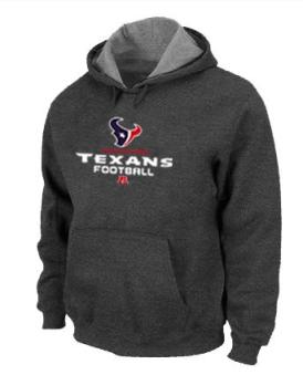 Houston Texans Critical Victory Pullover Hoodie Dark Grey Cheap