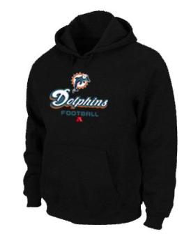 Miami Dolphins Critical Victory Pullover Hoodie Black Cheap