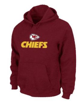 Kansas City Chiefs Authentic Logo Pullover Hoodie RED Cheap