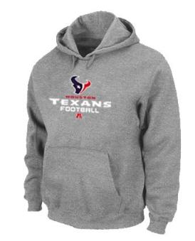 Houston Texans Critical Victory Pullover Hoodie Grey Cheap
