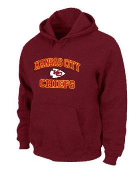 Kansas City Chiefs Heart & Soul Pullover Hoodie Red Cheap