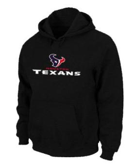 Houston Texans Authentic Logo Pullover Hoodie Black Cheap