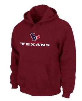 Houston Texans Authentic Logo Pullover Hoodie RED Cheap