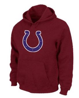 Indianapolis Colts Logo Pullover Hoodie RED Cheap