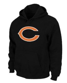 Chicago Bears Logo Pullover Hoodie black Cheap