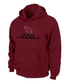 Arizona Cardinals Authentic Logo Pullover Hoodie RED Cheap