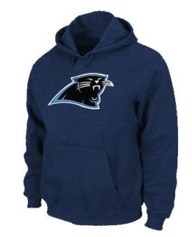 Carolina Panthers Logo Pullover Hoodie Dark Blue Cheap