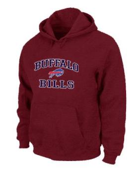 Buffalo Bills Heart & Soul Pullover Hoodie Red Cheap