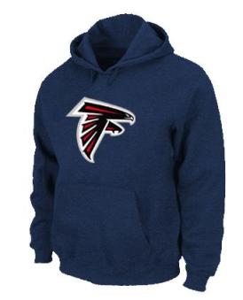 Atlanta Falcons Logo Pullover Hoodie Dark Blue Cheap
