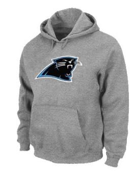 Carolina Panthers Logo Pullover Hoodie Grey Cheap