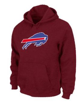 Buffalo Bills Logo Pullover Hoodie RED Cheap