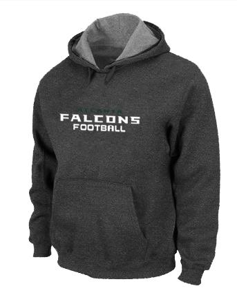 Atlanta Falcons Authentic font Pullover NFL Hoodie D.Grey Cheap