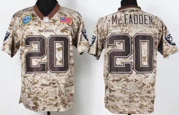 Nike Oakland Raiders 20 Darren McFadden Salute to Service Digital Camo Elite NFL Jersey Cheap