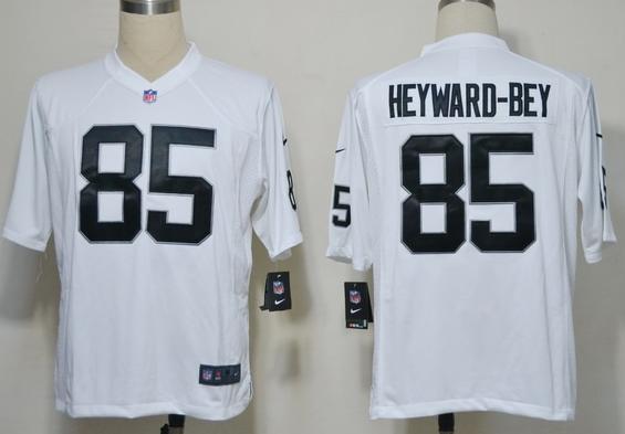Nike Oakland Raiders #85 Darrius Heyward-Bey White Game Nike NFL Jerseys Cheap