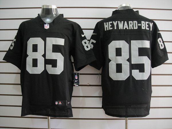 Nike Oakland Raiders #85 Darrius Heyward-Bey Black Elite Nike NFL Jerseys Cheap