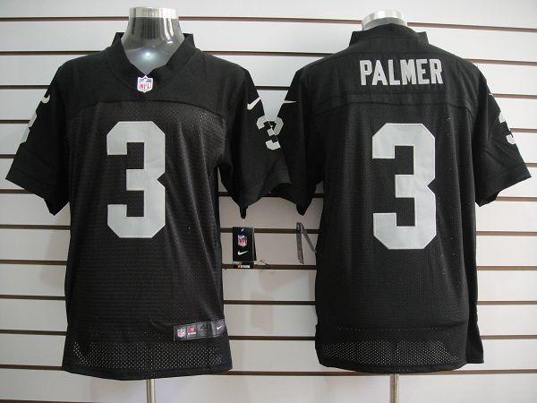 Nike Oakland Raiders #3 Carson Palmer Black Elite Nike NFL Jerseys Cheap