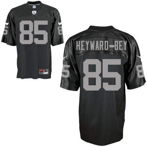 Nike Oakland Raiders #85 Darrius Heyward-Bey Black Nike NFL Jerseys Cheap