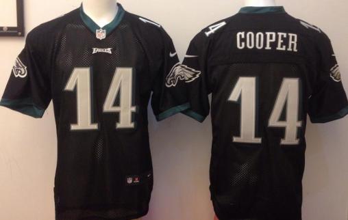 Nike Philadelphia Eagles 14 Riley Cooper Black Elite NFL Jerseys Cheap