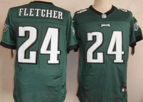 Nike Philadelphia Eagles #24 Bradley Fletcher Elite Green NFL Jerseys Cheap