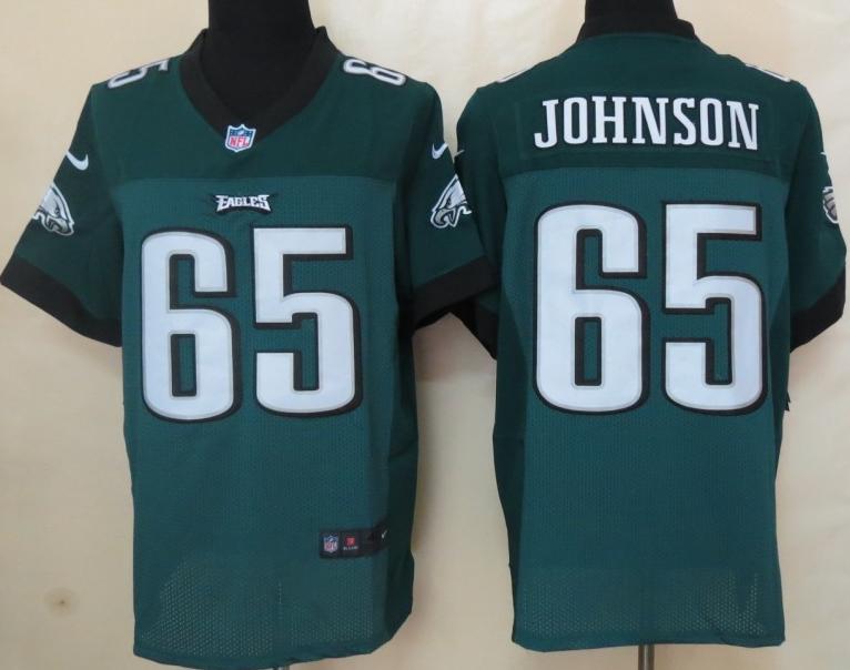 Nike Philadelphia Eagles 65 Lane Johnson Green Elite NFL Jerseys Cheap