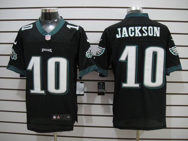 Nike Philadelphia Eagles #10 DeSean Jackson Black Elite NFL Jerseys Cheap