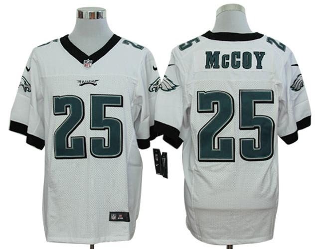 Nike Philadelphia Eagles #25 LeSean McCoy White Elite Nike NFL Jerseys Cheap