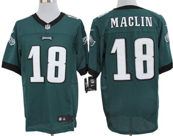 Nike Philadelphia Eagles #18 Jeremy Maclin Green Elite Nike NFL Jerseys Cheap