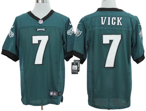 Nike Philadelphia Eagles #7 Michael Vick Green Elite Nike NFL Jerseys Cheap