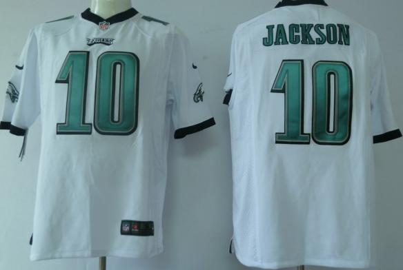 Nike Philadelphia Eagles #10 DeSean Jackson White Game Nike NFL Jerseys Cheap