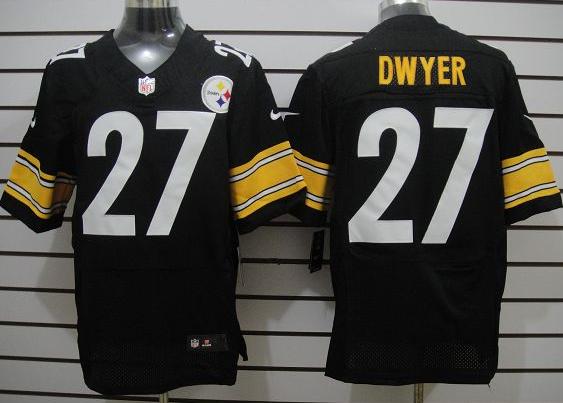Nike Pittsburgh Steelers #27 Jonathan Dwyer Black Elite NFL Jerseys Cheap