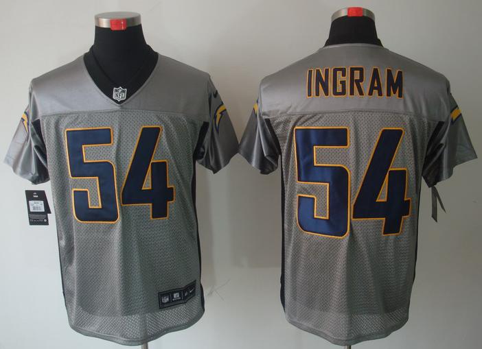 Nike San Diego Chargers #54 Melvin Ingram Grey Shadow NFL Jerseys Cheap