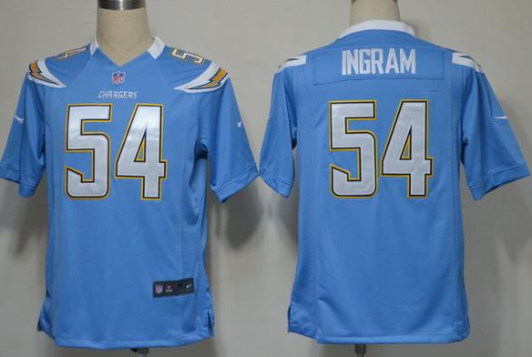 Nike San Diego Chargers #54 Melvin Ingram Light Blue Game Nike NFL Jerseys Cheap