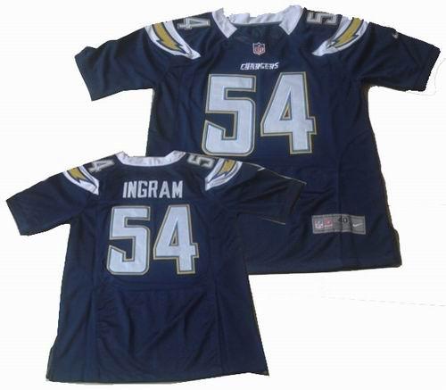 Nike San Diego Chargers #54 Melvin Ingram Dark Blue Elite Nike NFL Jerseys Cheap